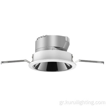 8W incted die-χύτευση αλουμινίου LED στρογγυλό φωτισμό του ξενοδοχείου